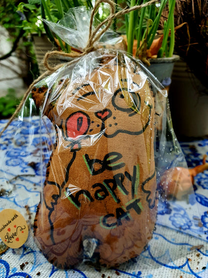 Handmade Vintage Aroma Gift Cute Cat – mit Personalisierung/ Personalized - Villa Brunoli