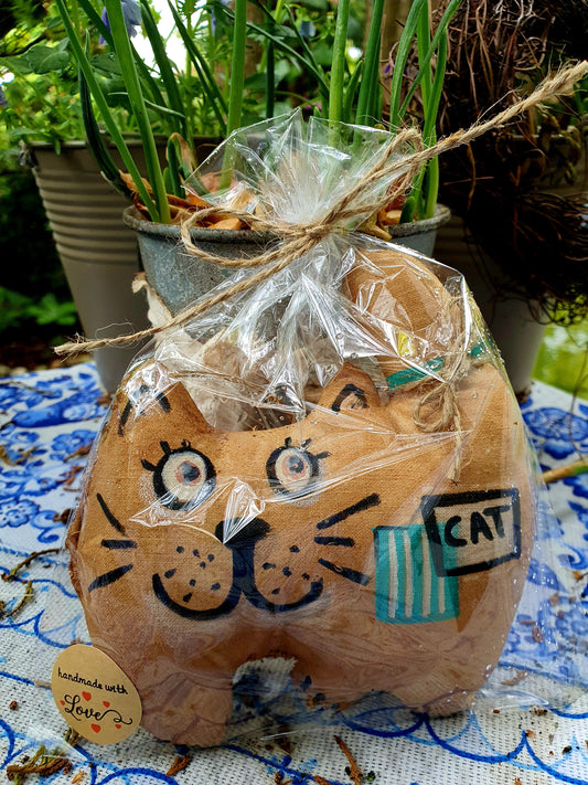 Handmade Vintage Aroma Gift Cute Cat – mit Personalisierung/ Personalized - Villa Brunoli