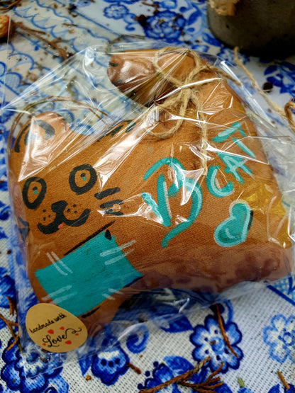 Handmade Vintage Aroma Gift Cute Cat – mit Personalisierung/ Personalized - Villa Brunoli