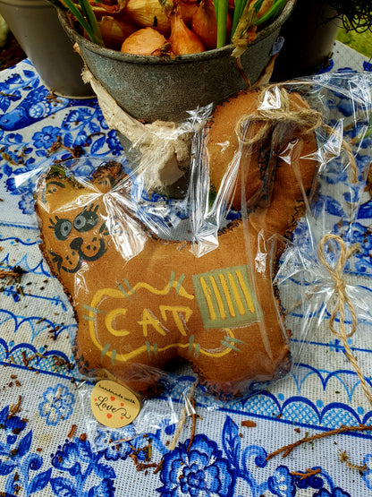 Handmade Vintage Aroma Gift Cute Cat – mit Personalisierung/ Personalized - Villa Brunoli