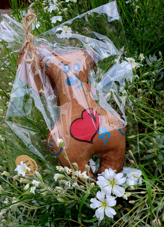 Handmade Vintage Aroma Gift Teddy – mit Personalisierung/ Personalized  - Villa Brunoli